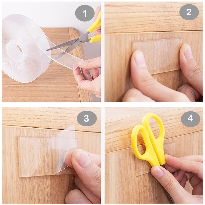 Nano Transparent Double Sided Tape