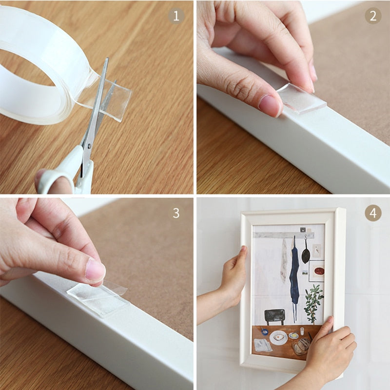 Nano Transparent Double Sided Tape