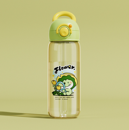 Children's Whale Cartoon Diving Fountain Water Bottle